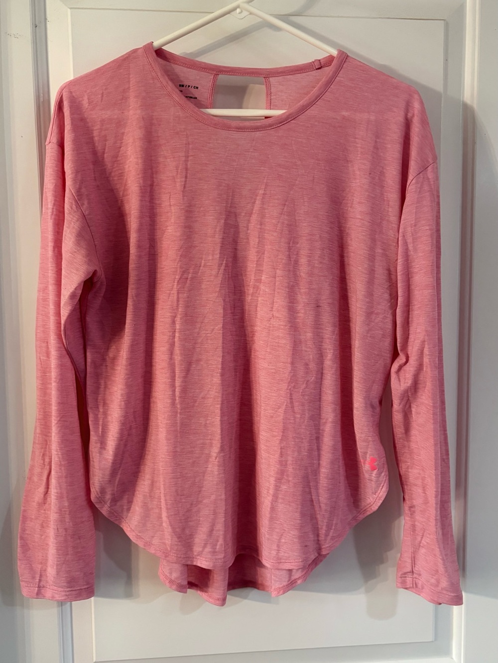 Under Armour Pink Lightweight Long Sleeve Tee